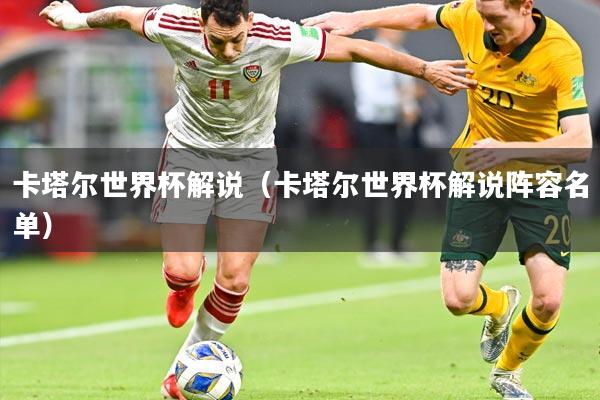 卡塔尔世界杯解说（卡塔尔世界杯解说阵容名单）