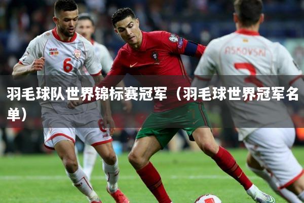 羽毛球队世界锦标赛冠军(羽毛球世界冠军名单)