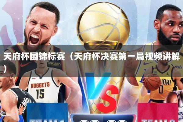 天府杯围锦标赛(天府杯决赛第一局视频讲解)
